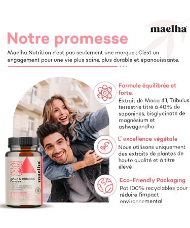 Maca and Tribulus Complex | Concentrated Extract| Energy | 100% Natural - Buy Online on GoSupps.com
