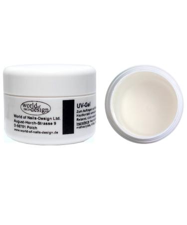 World of Nails-Design BasicLine UV-Gel adhesive gel for gel nails ultra strong thin viscosity clear 15 ml
