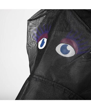 PFIFF 101013 Fly Mask for Horses | Black-Pink Fly Protection - Stylish & Comfortable Face Mask for Ponies - Buy Online on GoSupps.com