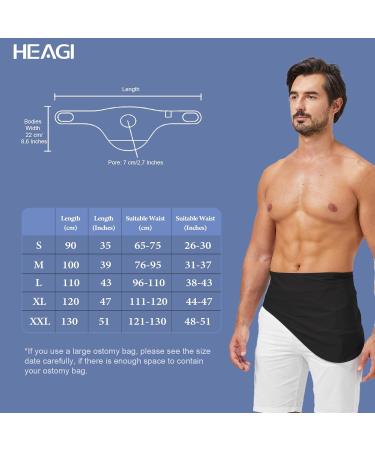 Ostomy Belt Ostomy Supplies Ostomy Support Belt Stealth Belt for Ostomy Bag Inner Pocket to Hold Ostomy Pouch for Men & Women Ostomy Bag Cover for Sport & Swiming - Size L (35"-39") Large - Buy Online on GoSupps.com