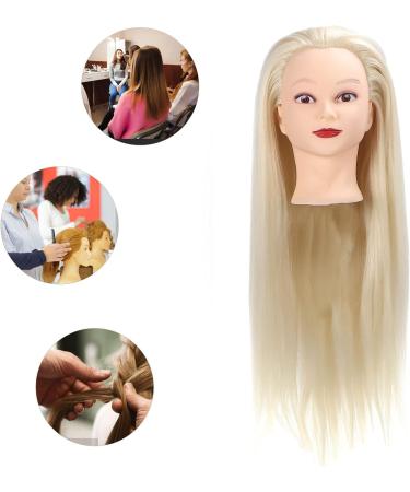 Professional Hairdressing Training Head - Cream White Puppet for Cosmetology Students | International Shipping - Buy Online on GoSupps.com