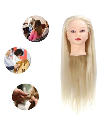 Buy Window Doll Head for Hairdresser Training | Cosmetics Practice Head (Cream White) International Shipping Available - Buy Online on GoSupps.com