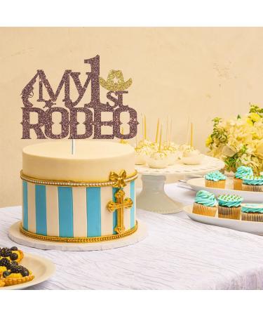 Tenhaisi My 1st Rodeo Cake Topper Mexican Theme 1st Birthday Party First Birthday Party Decorations My First Rodeo Birthday Decorations Baby Shower Party Supplies - Buy Online on GoSupps.com