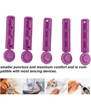 Buy 50 Gauge Lancets for Diabetes Testing - Single Use Diabetic Lancets for Accurate Glucose Testing | International Shipping - Buy Online on GoSupps.com