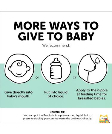 SmartyPants Baby Probiotic Liquid - Pediatrician-Tested Digestive & Immune Support (1.6 Billion CFU) - Buy Online on GoSupps.com