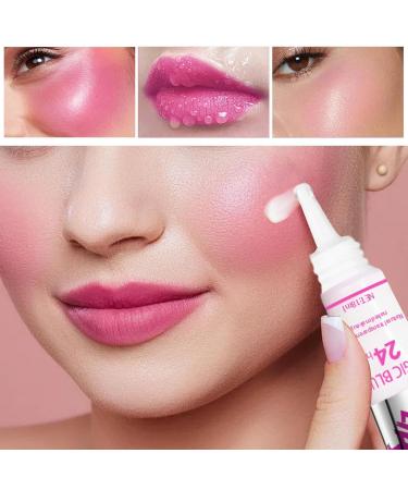  yztju Color-changing blush Color-changing liquid blush liquid blush for women face makeup | Cheeks and lips white blush liquid moisturizer - Buy Online on GoSupps.com