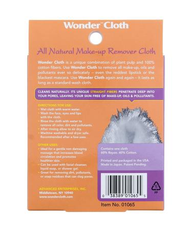Wonder Cloth Make-Up Remover - 3 Pack | Gentle & Effective Skin Cleansing - Buy Online on GoSupps.com