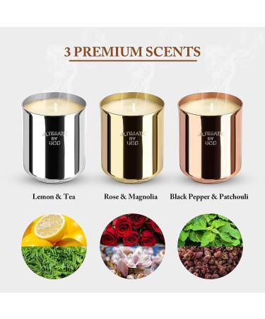 UCC Mother's Day Gifts | Premium Aromatherapy Candles Gift Set | Luxury Natural Soy & Coconut Scented Candles for Home | Perfect Gifts for Women on Mother's Day Christmas & Birthdays - Buy Online on GoSupps.com