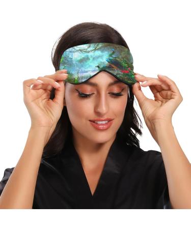 Haskirky Light Blocking Eye Mask for Men and Women - Adjustable and Breathable Sleep Mask for Travel, Yoga, and Meditation - Buy Online on GoSupps.com