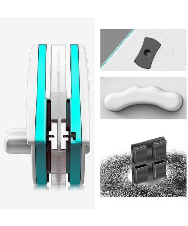 Magnetic Window Cleaner Double Sided Window Cleaner Interior Window Cleaner Glass Wiper Professional Window Washing Tools Multi Surface Window Scrubber Exterior Window Cleaner for Home Offices M(5 12MM)- for single-layer thickened glass - Buy Online on GoSupps.com