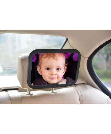 Altabebe AL1104 Black Back Seat Mirror - Easy Installation and Wide Angle View - Buy Online on GoSupps.com