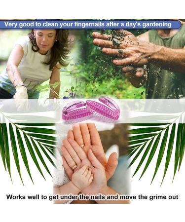 Nail Brush for Cleaning Stiff Bristles Fingernails Brush with Handle for Mechanics and Gardeners All-Purpose Cleaning Brush for Home Kitchen - 6 Pack Pink 6 Packs Pink - Buy Online on GoSupps.com