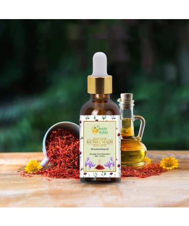 Herbs Botanica Kumkumadi Oil - Anti Aging Face Serum | Radiance Glow Serum 30 Ml - Buy Online on GoSupps.com