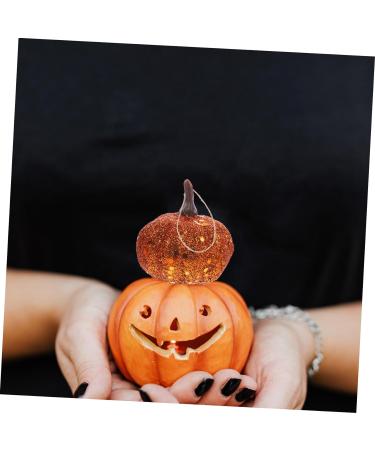DECHOUS 10pcs Foam Pumpkin Fall Harvest Fake Pumpkins Mini Pumpkins Thanksgiving Party Supplies Faux Pumpkin Craft Decor Halloween Ornament Artificial Little Pumpkin Orange 5CM - Buy Online on GoSupps.com