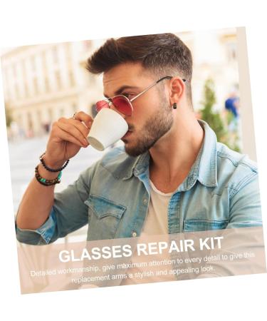 Operitacx Protective Glasses Holder & Replacement Parts - Sunglasses Arm Legs Metal Screwdriver Golden 13.6x0.6cm | International Shipping - Buy Online on GoSupps.com