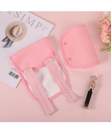 Reusable Castor Oil Packs for Knees - 2 Organic Cotton Wraps | Adjustable & Effective Pain Relief (Pink) - Buy Online on GoSupps.com