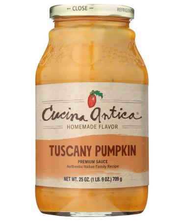 Cucina Antica Pasta Sauce Tuscany Pumpkin 25 Oz (Pack of 3)