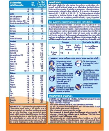 Nestl Nidal 2 Baby Milk Powder 6 to 12 Months - Box of 800 g - Buy Online on GoSupps.com