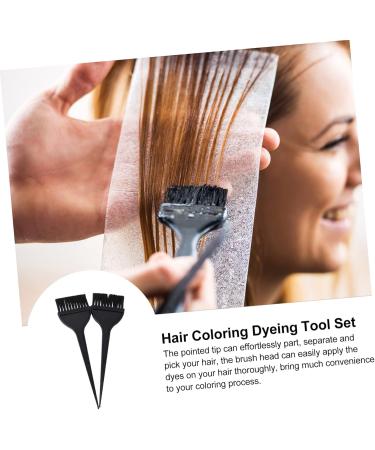 6pi ces Kit De M ches Avec Bonnet De Protection Pinceau Et Crochet Acier Pour Coloration Et Coiffure Diy - Buy Online on GoSupps.com