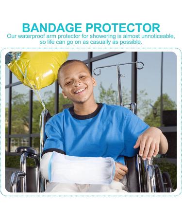 Healifty Arm Cast Protector - Portable Shower Sleeve for Broken Arm - Wound Cover for Bath - Arm Cast Sleeve Bag - Buy Online on GoSupps.com