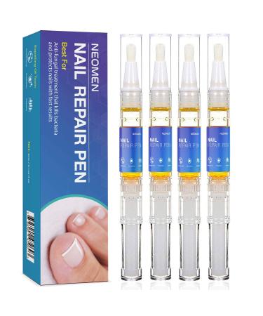 Nail Fungus Treatment Pen, Nail Fungus Treatment for Toenail Pen, Toenail and Nail Care, Nail Support by Neomen (4 Pcs)
