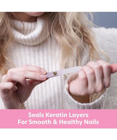 Shop Bona Fide Beauty Handmade Czech Glass Manicure Pedicure Gift Set - 4PC Rose Gold Set with Foot File Cuticle Pusher Mini & Regular Nail File - Perfect Gift for Women | International Shipping Available - Buy Online on GoSupps.com