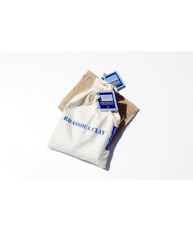 Moroccan Natural Rhassoul Clay - 200g Sun Dried & Micronised from Atlas Mountains - Buy Online on GoSupps.com