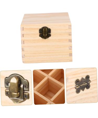 Beaupretty 8 STK Essential Oils & Jewelry Storage Box - Wooden Organizer for Small Bottles & Accessories - Buy Online on GoSupps.com