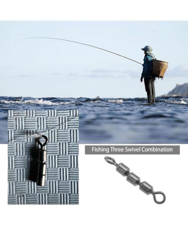 45-Piece High-Speed Fishing Vertebrae Set for Fresh & Salt Water | Includes Leaders Connectors & Pearl Chain | Versatile Sizes: 2.5cm 1.5cm 1.7cm 2.9cm - Buy Online on GoSupps.com