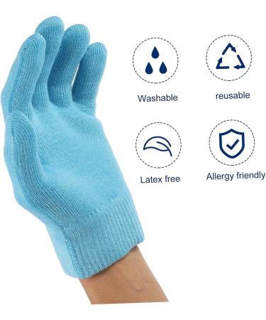 Ipetboom 2 Pairs Moisturizing Gel Gloves Moisture Gloves Elastic Gloves Hand Gloves Womens Glove Night Gloves Cotton Gel Moisturizing Gloves Spa Gloves Hand Mask Cotton Anti-Crack Miss - Buy Online on GoSupps.com