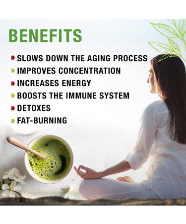 ORIGEENS Organic Japanese Matcha Tea - Blend from Shizuoka and Kagoshima - Organic Matcha Green Tea Powder - Matcha Powder 80g Bag - Buy Online on GoSupps.com