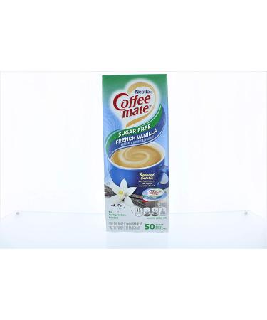 Coffee-Mate SF French Vanilla Creamer.375oz 50/Box - Buy Online on GoSupps.com