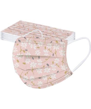 Winfer 3-Layer Disposable Mouth Protection - Colored Printed Bandana Scarf for Adults - Breathable Face Masks for Men & Women - 50/100 Pieces - Buy Online on GoSupps.com