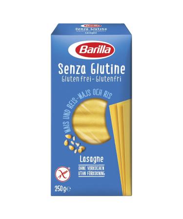 Buy Barilla Gluten-Free Lasagna - Corn & Rice Pasta | 10 Pack (10 x 250g) - Perfect for Celiac & Gluten Intolerance - Buy Online on GoSupps.com