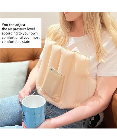 Mastectomy Pillow for Postoperative Recovery | 10 Safe Airways | Ideal for Breast Surgery & Heart Surgery | Skin Color Options Available - Buy Online on GoSupps.com