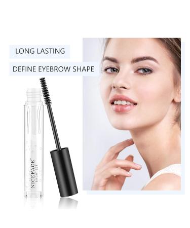 Mimore 2PCs Clear Eyebrow Gel - Waterproof Brow Styling & Repair Fluid | 3D Fixing Gel for Perfect Eyebrows - Buy Online on GoSupps.com