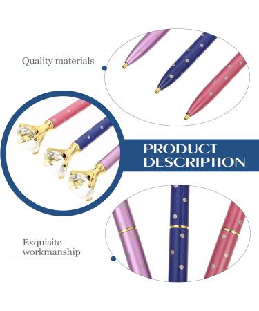 Milist 3ST Diamond Drawing Point Pen - Multi-Colored Diamond Painting Tool for Gemstones & Nail Art - Buy Online on GoSupps.com