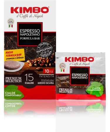  Kimbo Kimbo ESE Espresso Napolitano Compostable Coffee Pods 8 Packs of 15 Pods (Total 120 Pods) - Buy Online on GoSupps.com