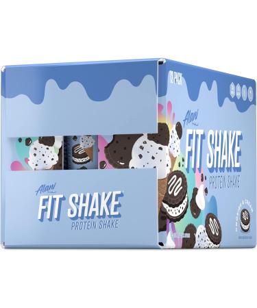 Alani Nu Fit Shakes - Cookies & Cream 12 x 355ml Cookies & Cream 355 ml (Pack of 12) - Buy Online on GoSupps.com