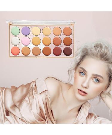 Sulxyi Concealer Contour Palette Contouring Cream Makeup Face Correction Foundation 18 Shade Palette Full Coverage Formula Multifunctional use for daily use - Buy Online on GoSupps.com