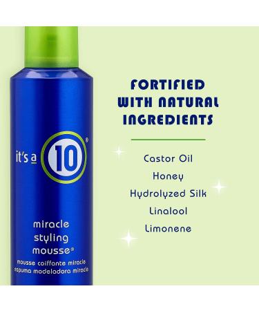 It's a 10 Miracle Styling Mousse 9oz - Unisex Haircare Essential - Buy Online on GoSupps.com