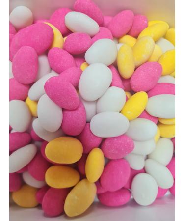 1kg Sugared Almonds Resealable Share Bag Pick N Mix sugar candy coating - Buy Online on GoSupps.com