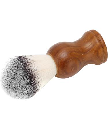 Professional Shaving Brush for Men - Wooden Handle Ideal for Home & Salon Use Perfect for All Beard Types - Buy Online on GoSupps.com