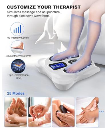 Creliver Medic Circulatory Stimulator for Legs - EMS & TENS Device for Pain Relief Swelling Reduction and Enhanced Blood Circulation - Ideal for Knee and Leg Pain Relief - Buy Online on GoSupps.com
