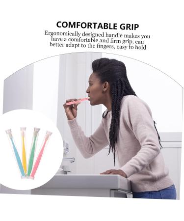 Anneome 4-Piece Wangan Hair Toothbrush Set - Super Soft Micro-Nano Toothbrushes for Gentle Oral Care & Travel - Coal Bristles for Thorough Cleaning - Buy Online on GoSupps.com