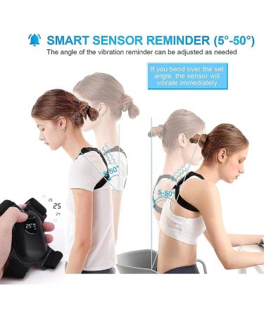 Meltor Intelligent Posture Corrector for Men | Vibration Memory Back Belt | International Shipping - Buy Online on GoSupps.com