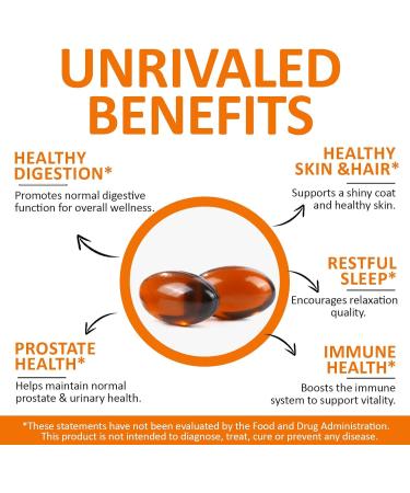 Pumpkin Seed Oil Capsules Cold Pressed Pure Virgin Pumpkin Seed Oil Softgels Essential Omega-3/6 Fatty Acids Phytosterols Vitamin E Supports Hair Health Prostate Function - 300 Softgels - Buy Online on GoSupps.com