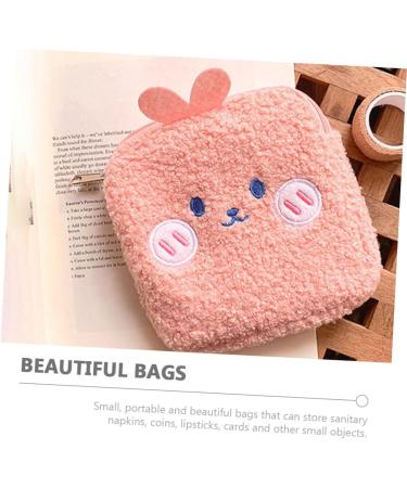 Gleavi 2-in-1 Storage Bag for Women | Tampon & Pad Holder | Plush Travel Organizer for Menstrual Products - Buy Online on GoSupps.com