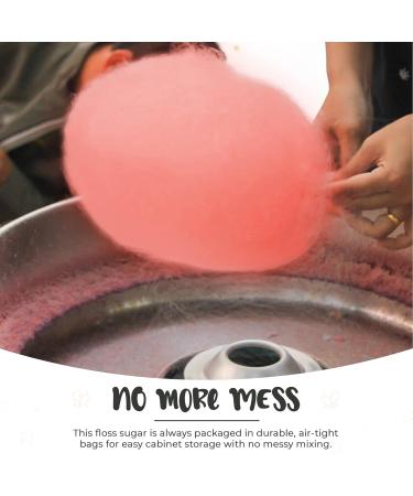 Baking Beauty and Beyond Premium Raspberry Flavour Floss Sugar - 800g Bulk Cotton Candy Flossing Sugar with Natural Ingredients for Every Occasion - Buy Online on GoSupps.com
