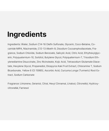 medicube Kojic Acid Turmeric Brightening Body Wash | Gentle Shower Gel for Uneven Skin | Niacinamide Vitamin C AHA/BHA | Deep Cleansing Hydrating Formula | Easy and Effective 13.52 fl.oz - Buy Online on GoSupps.com